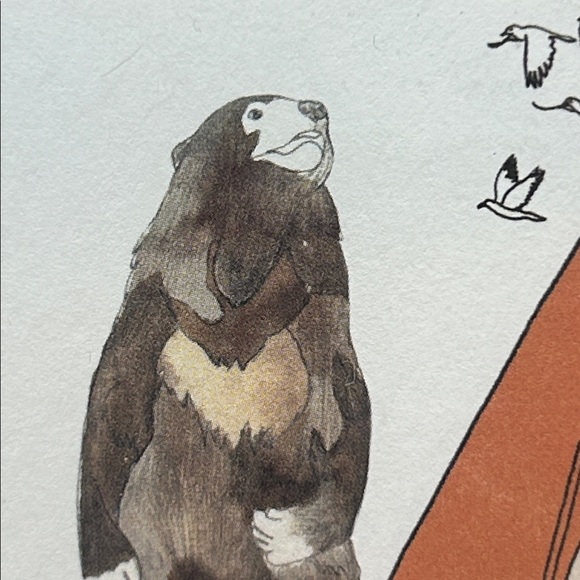 Screech Owl Design,  "Gather around" Print. - Picture 5 of 5